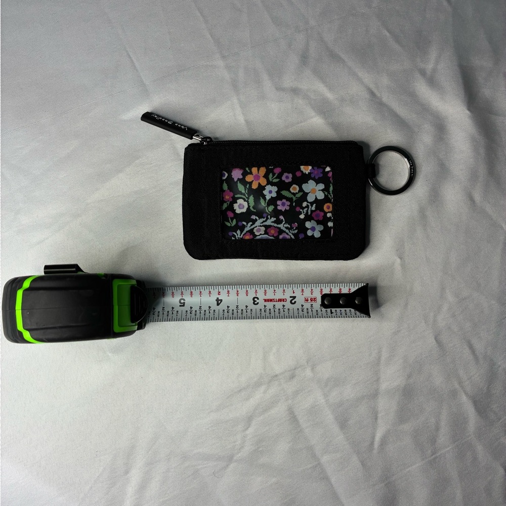 Vera Bradley Black Keychain ID Holder - Picture 4 of 7